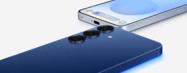 Samsung s25 bleu sans case