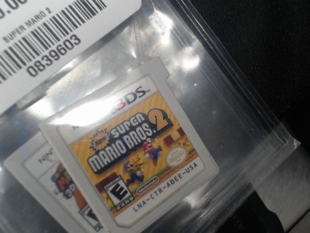 Super mario 2 pas de pochette erreur