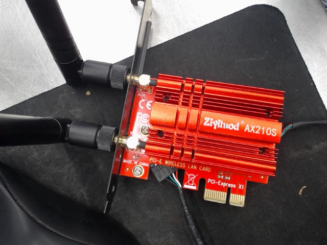 Carte reseau pcle rouge