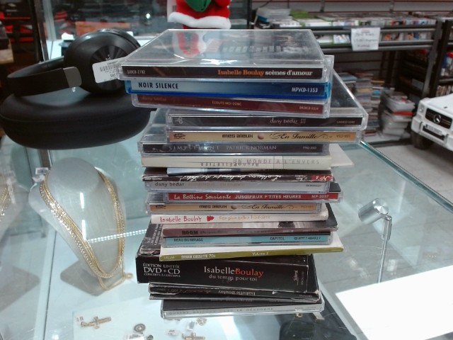 Lot de cd de musique x20