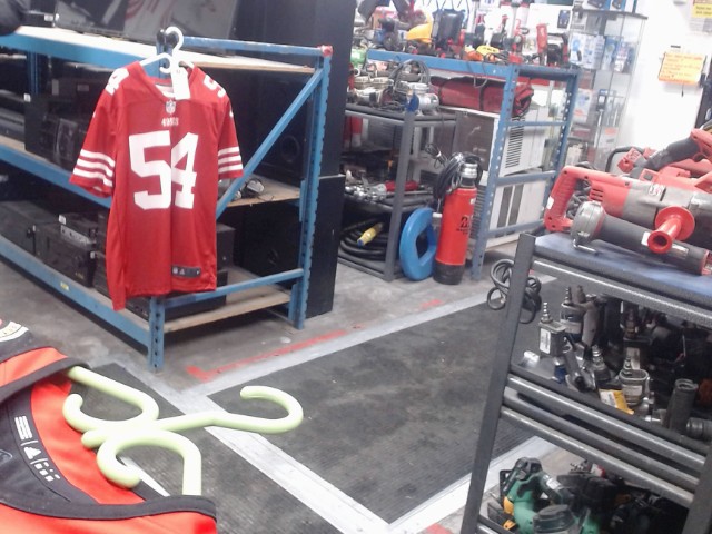 Chandail 49ers warner