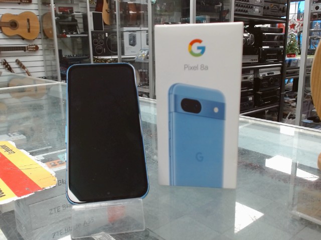 Pixel 8a bleu en boite avec acc