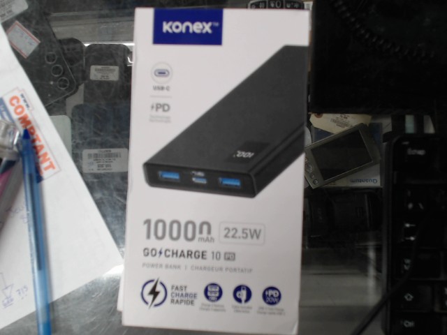 Chargeur portatif 10000 mah