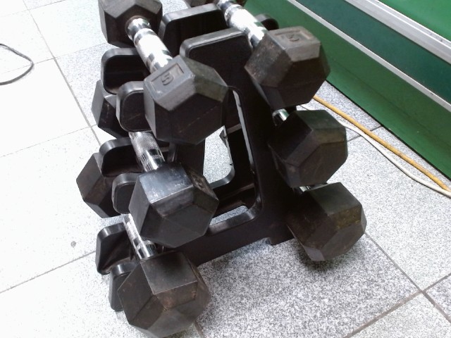 Kit de poid 5 8 12lbs avec stand