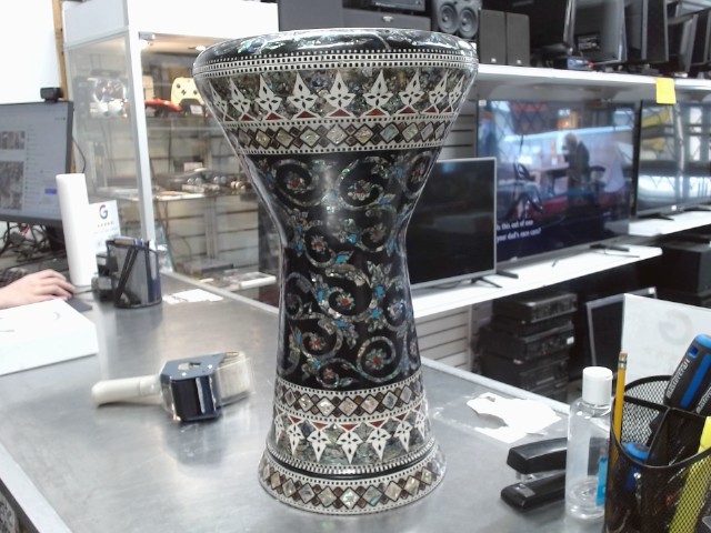 Blue pearl serpent sombaty darbuka drum