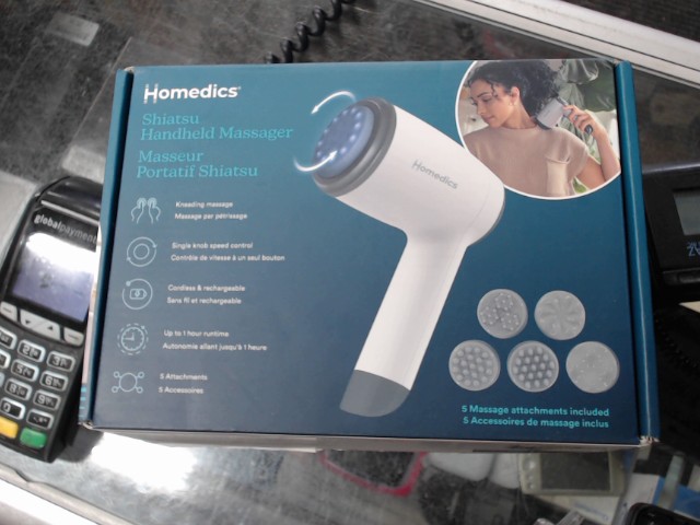 Masseur portatif shiatsu