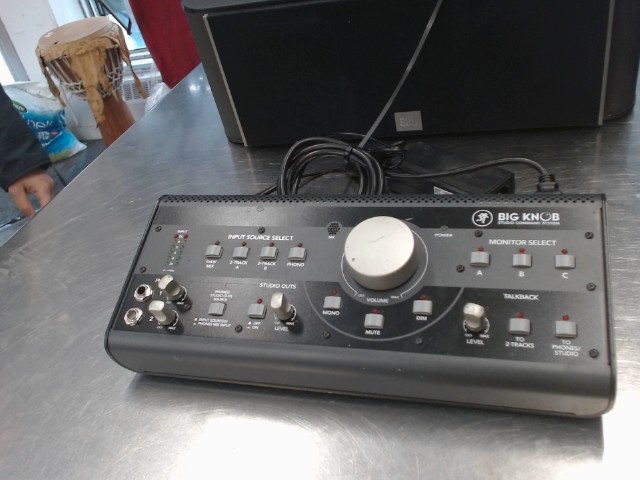 Big knob studio command system
