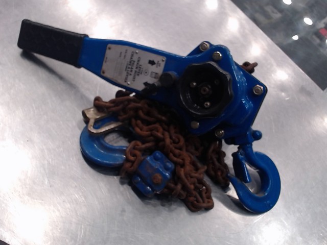 Palan a chaine a levier 1 tonne