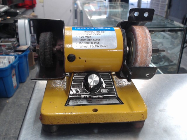 Grinder/polisseur jaune