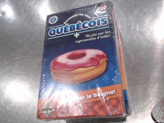 Connais-tu ton quebecois pogner le beign