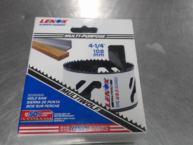 Lame de holesaw 4-1/4