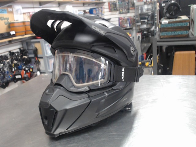 Casque motoneige chauffant+goggle