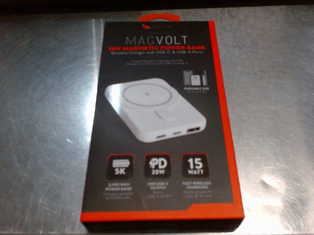 15w magnetic power bank 5000mah neuf