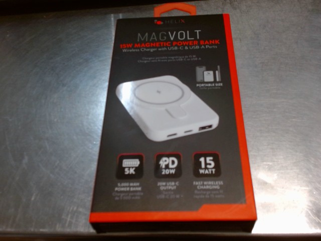 15w magnetic power bank 5000mah neuf