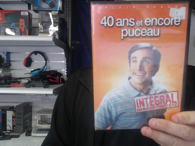 40 ans et encore puceau