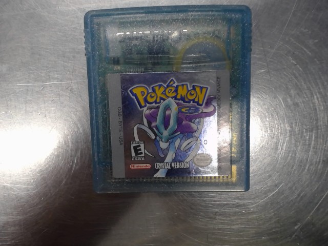 Pokemon crystal gbc
