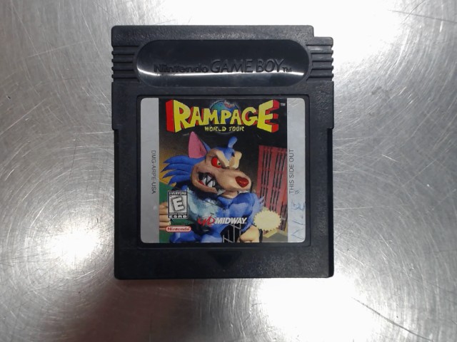 Rampage world tour gameboy