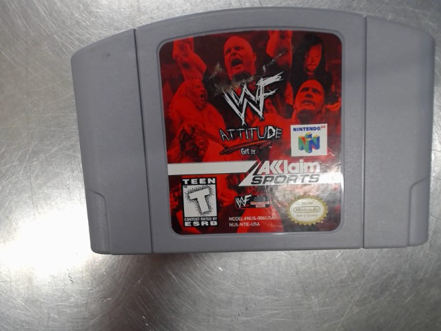 Wwf attitude n64