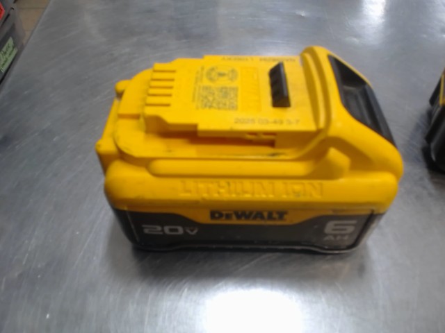 Batterie dewalt 6ah