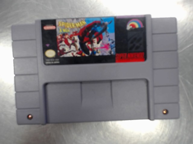 Spiderman x-men arcades revenge snes