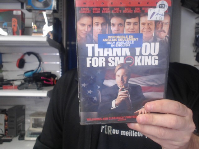 Thank you for smoking