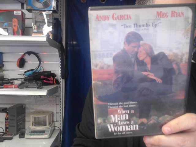 When a man loves a woman