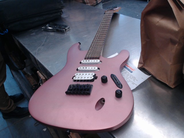 Ibanez electric guitar pink