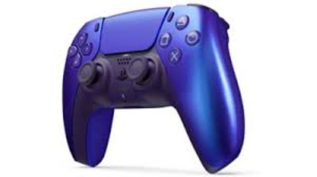 Manette de ps5 mauve chrome ps5