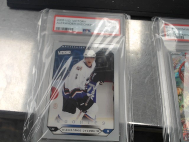Ud victory ovechkin rookie psa 8