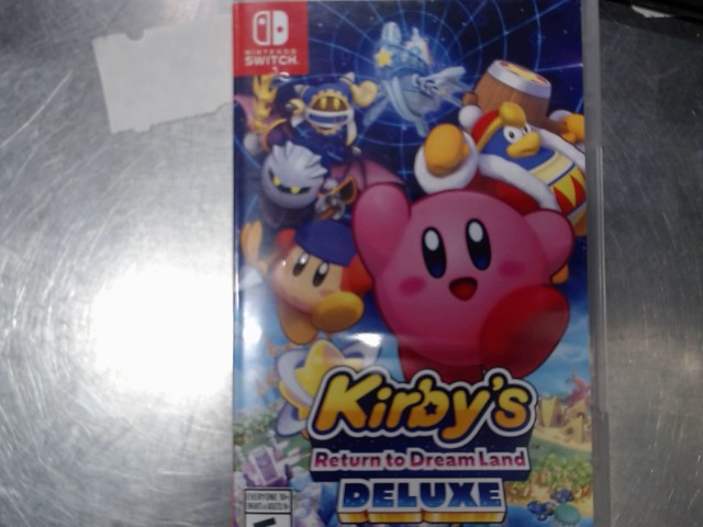 Kirby's return to dreamland deluxe