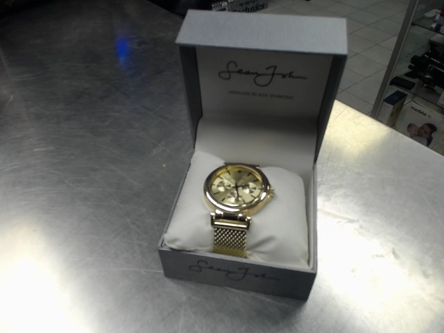 Montre homme gold plated