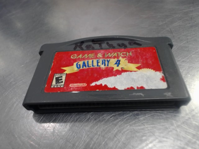Game and watch gallery 4 gba loose