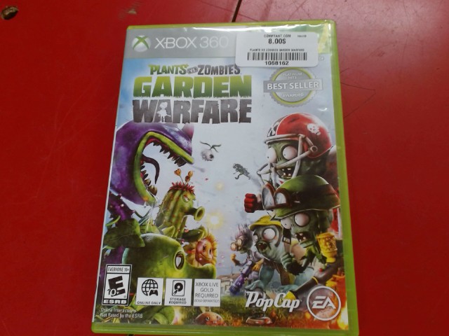 Plants vs zombies garden warfare