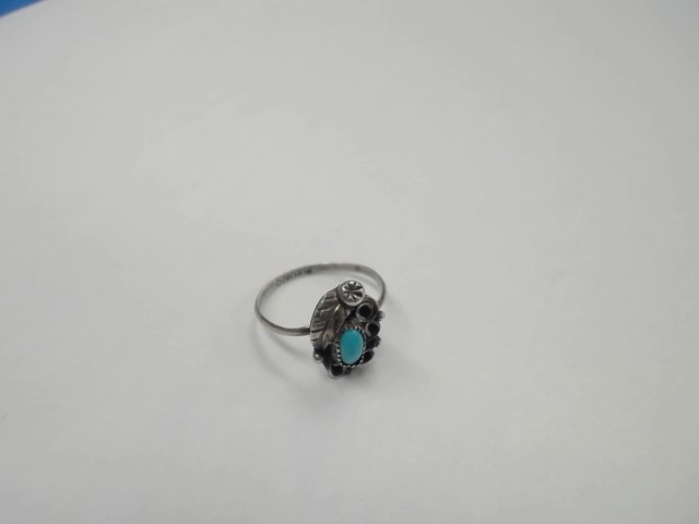Bague avec turquoise