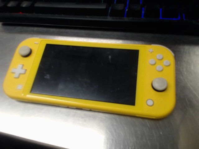 Nintendo switch lite jaune