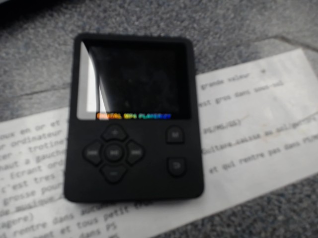 Petit mp4 player noire