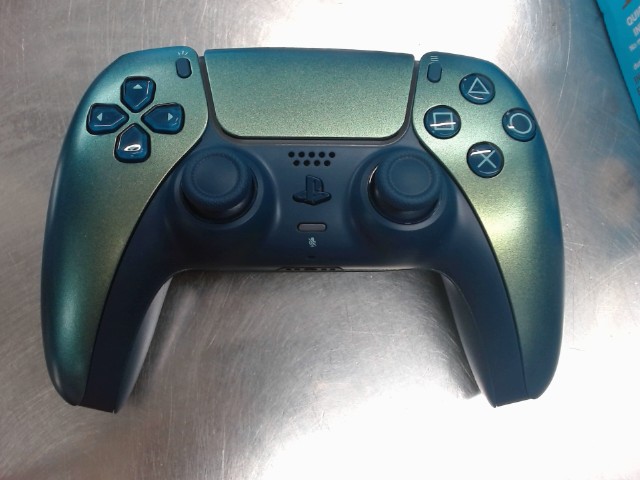 Manette ps5 dualsens vert