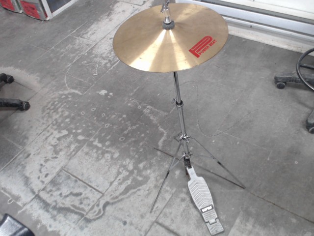 Hi-hat 14''+stand supra