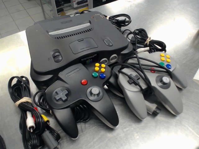 Console nintendo 64 + fils +man