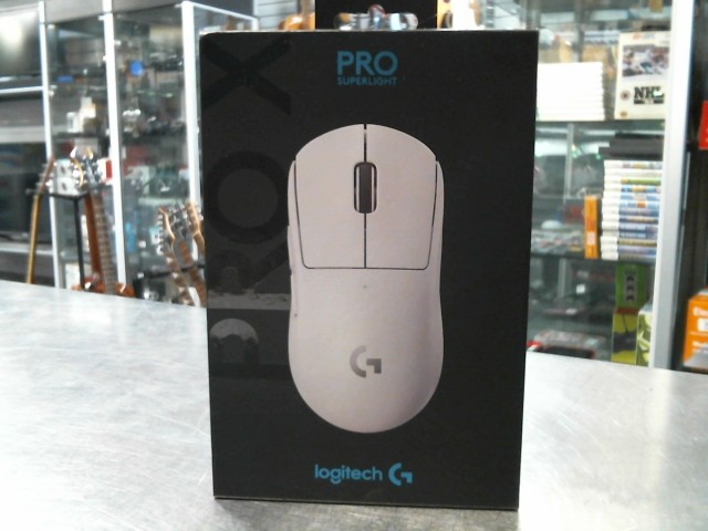 Souris gaming superlight blanc neuf