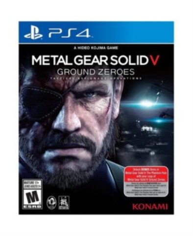 Mgs v ground zeroes - ps4