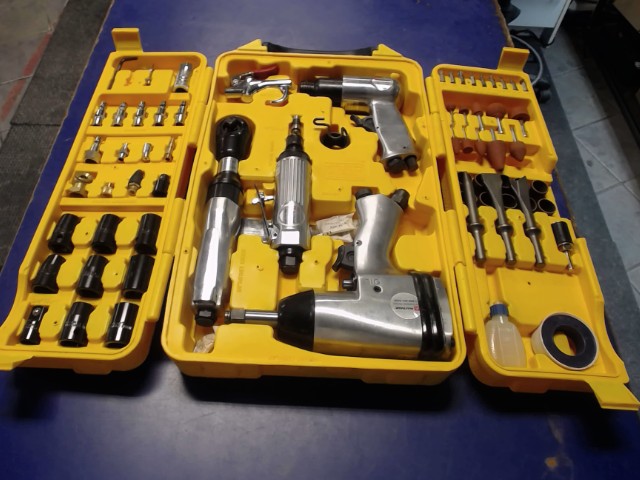 Ensemble d'outils pneumatiques +acc