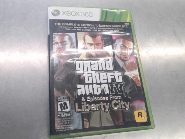 Gta 4 & episodes from liberty city