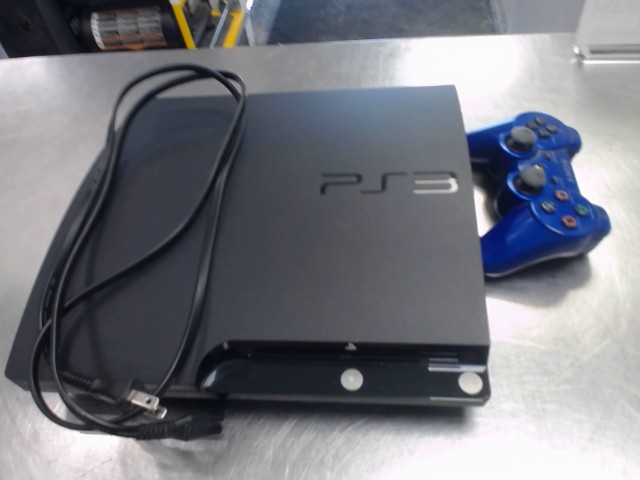 Ps3 slim avec fil et man