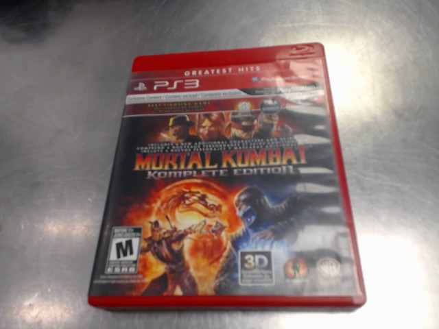 Mortal kombat komplete edition ps3