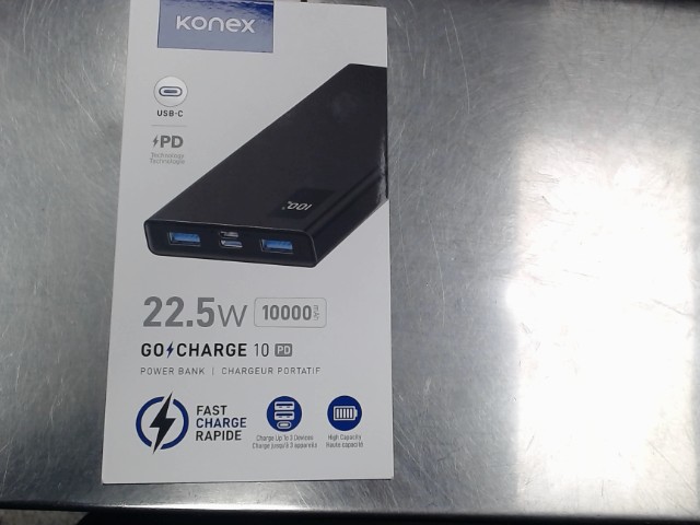 Chargeur potatif 22.5w 1000 mah