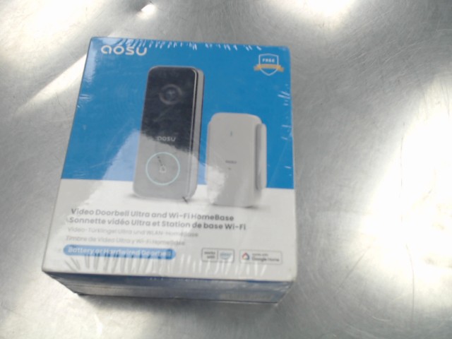 Aosu camera de porte avec base wifi