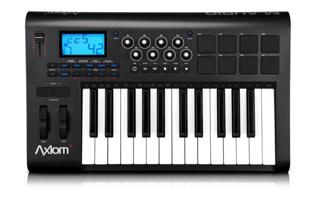 Axiom 25 usb midi controller