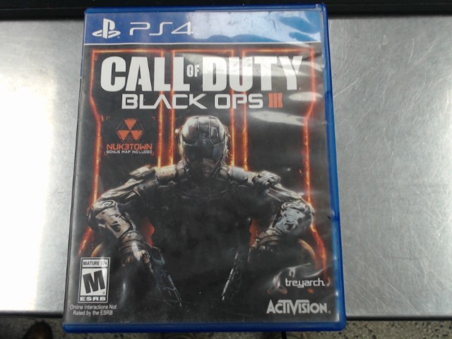 Call of duty: black ops iii 3 ps4