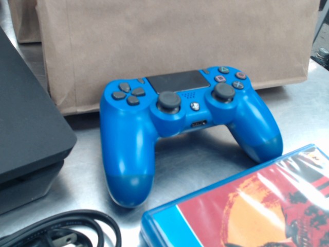 Manette ps4 bleu